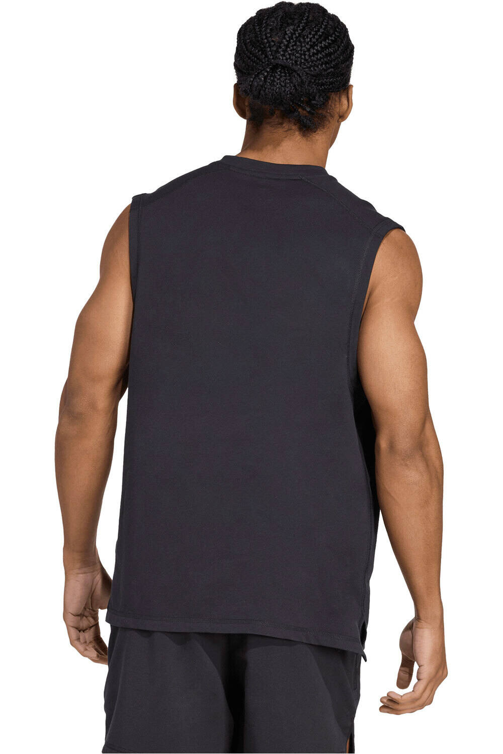 adidas camiseta tirantes fitness hombre D4T X SL vista trasera