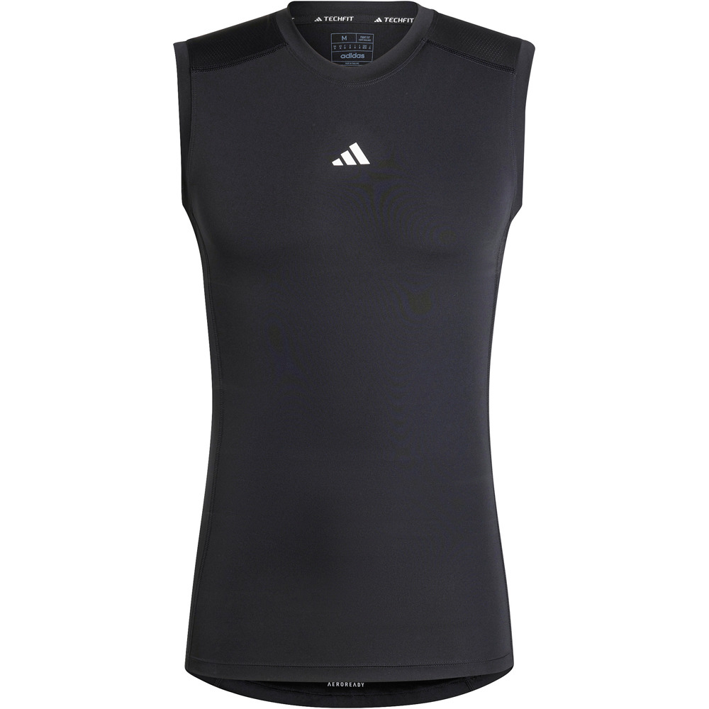 adidas camiseta tirantes fitness hombre TF C SL TEE 04