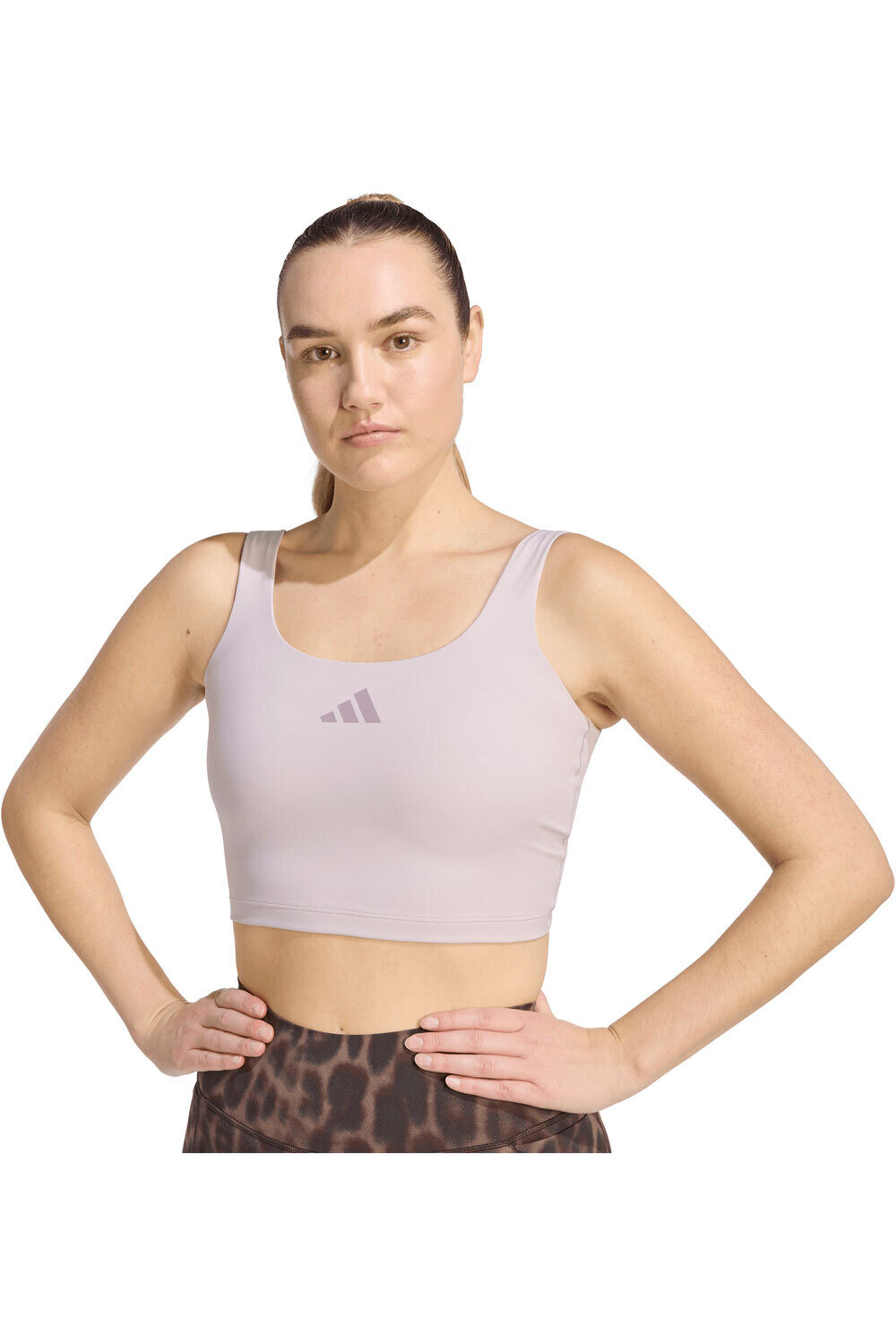 adidas camiseta tirantes fitness mujer IMPACTO LIGERO POWER vista frontal