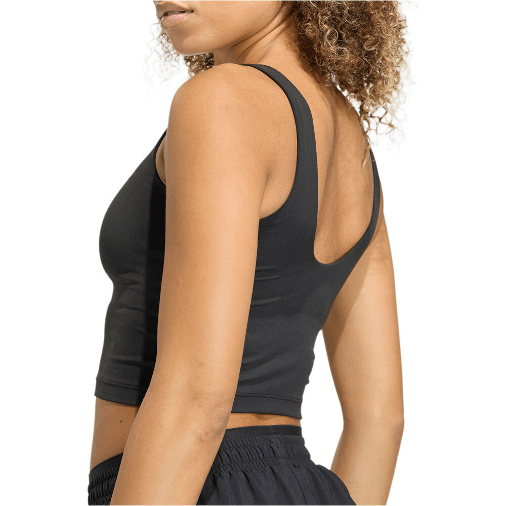 adidas camiseta tirantes fitness mujer STUDIO ALL ME vista detalle