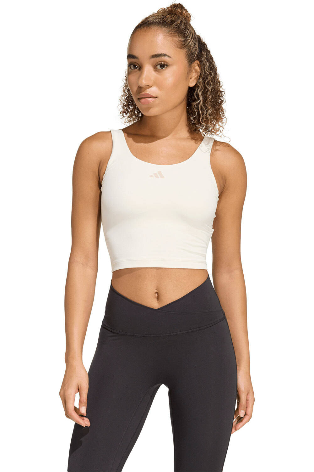 adidas camiseta tirantes fitness mujer STUDIO ALL ME vista frontal