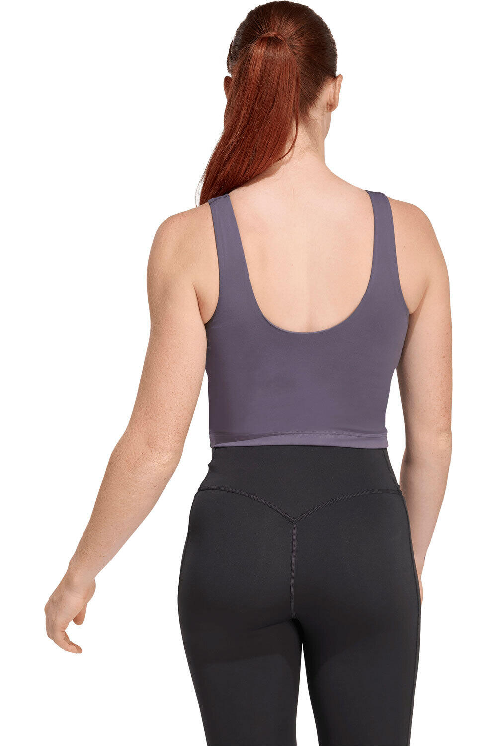 adidas camiseta tirantes fitness mujer STUDIO ALL ME vista trasera