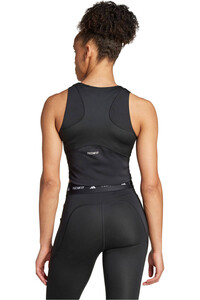 adidas camiseta tirantes fitness mujer TF CROP TK vista trasera