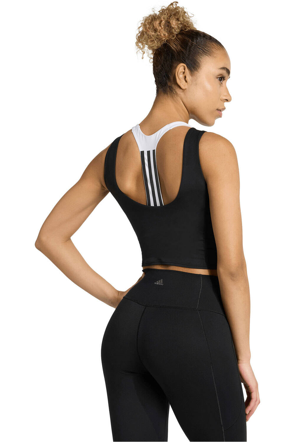 adidas camiseta tirantes fitness mujer TIRANTES YOGA MOTION vista trasera