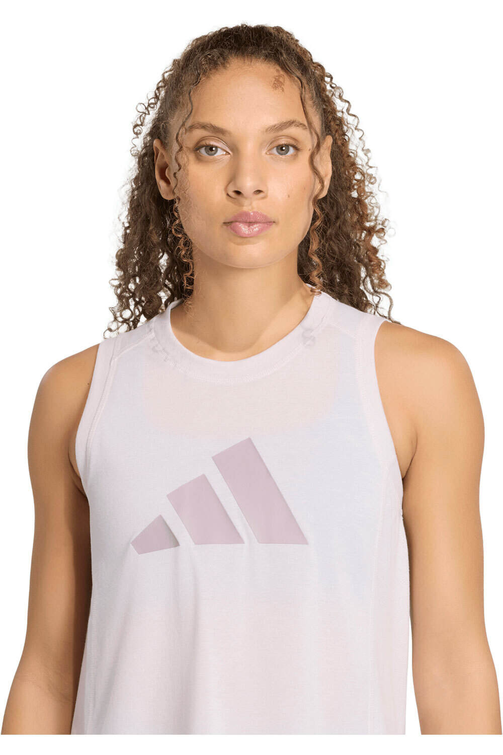 adidas camiseta tirantes fitness mujer TRAIN ESSENTIALS vista detalle