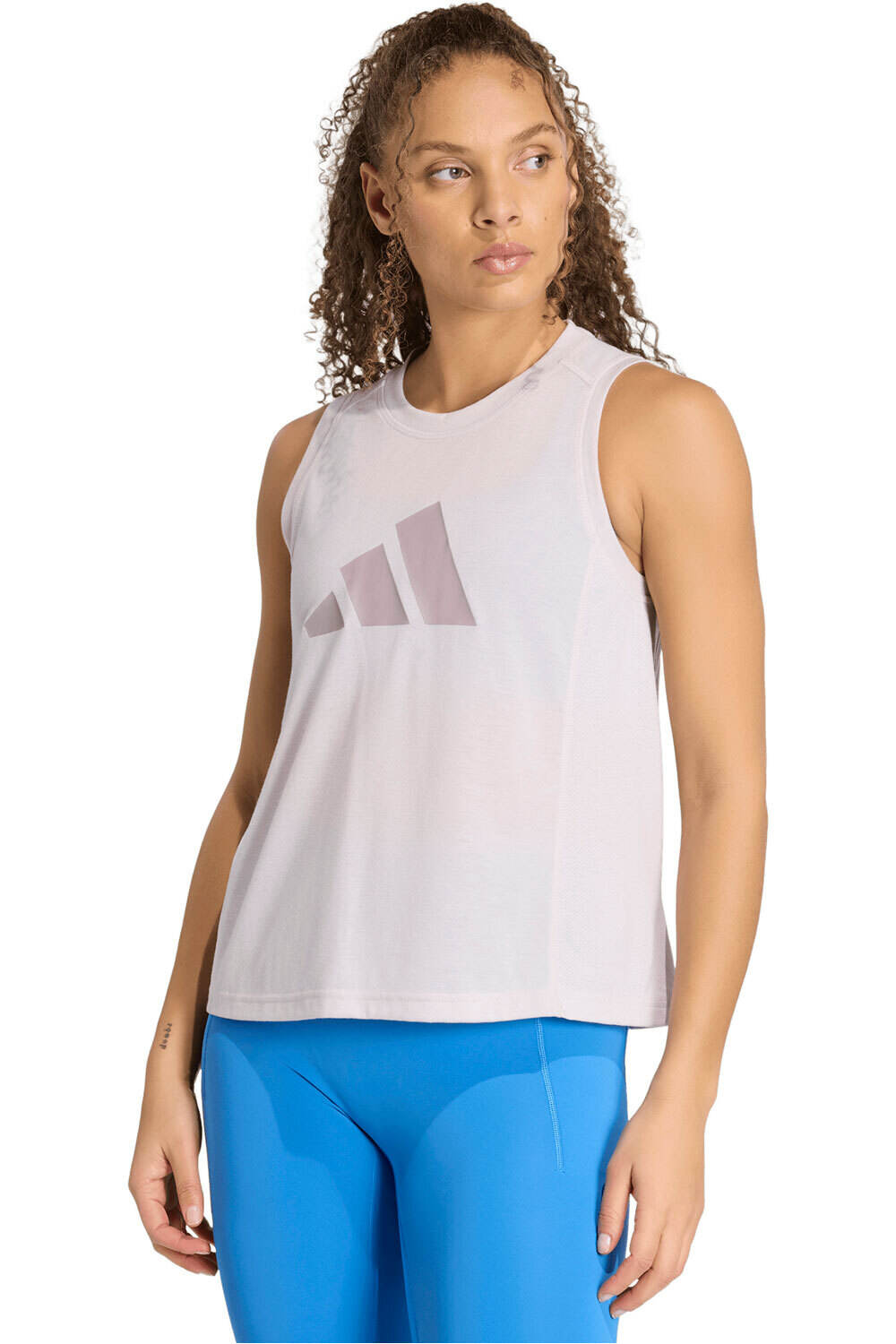 adidas camiseta tirantes fitness mujer TRAIN ESSENTIALS vista frontal