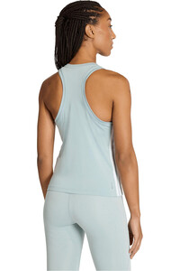 adidas camiseta tirantes fitness mujer TRAIN ESSENTIALS WORKOUT 3 BANDAS vista trasera