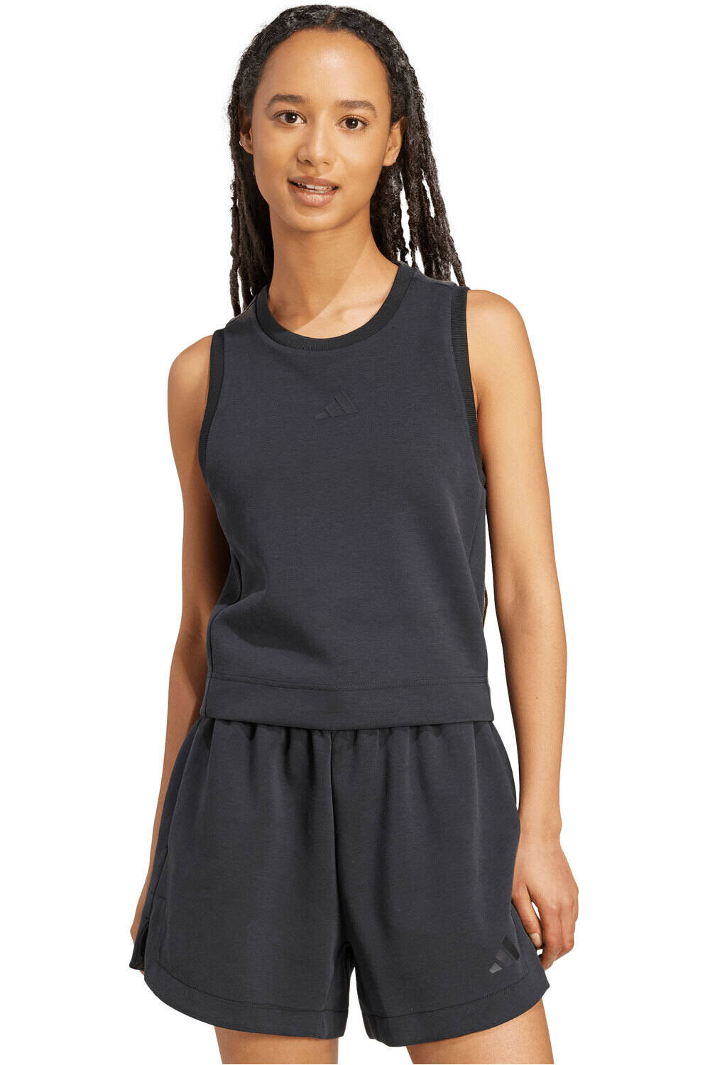 adidas camiseta tirantes mujer SOFT LUX vista frontal