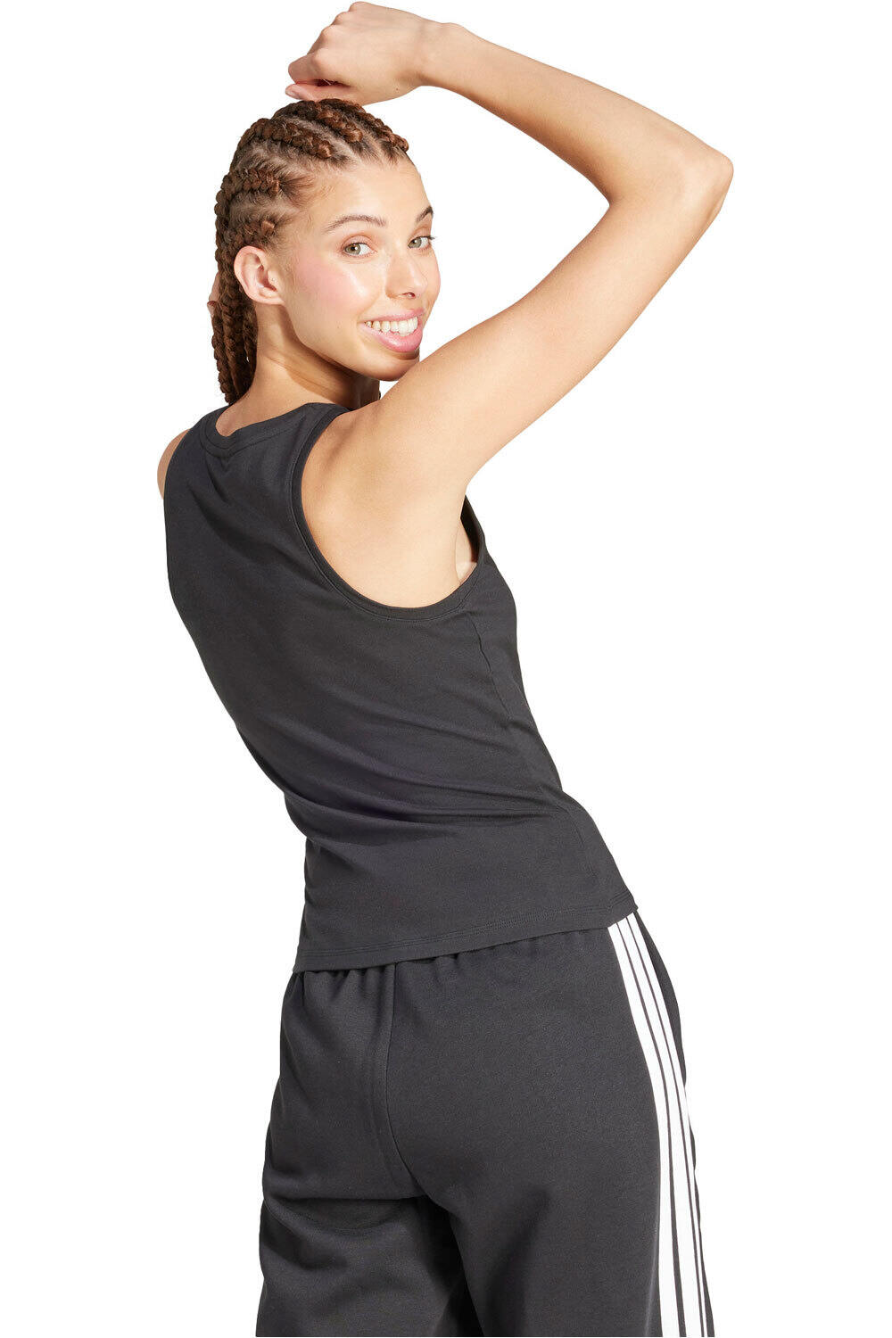 adidas camiseta tirantes mujer W LIN SJ TK vista trasera