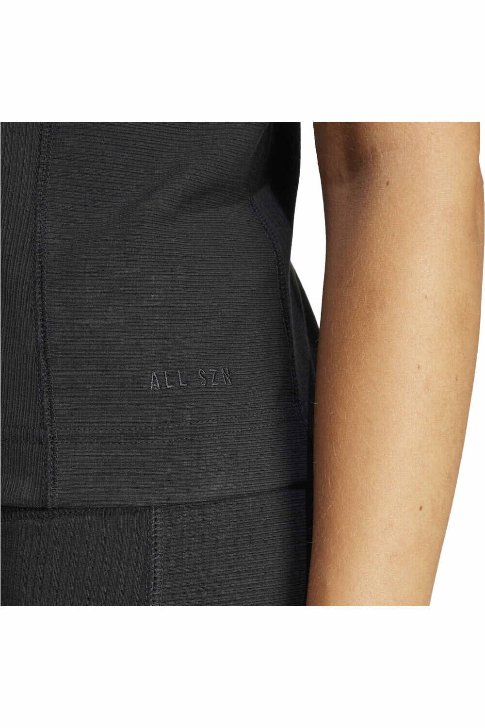 adidas camiseta tirantes mujer W RIB TOP vista detalle