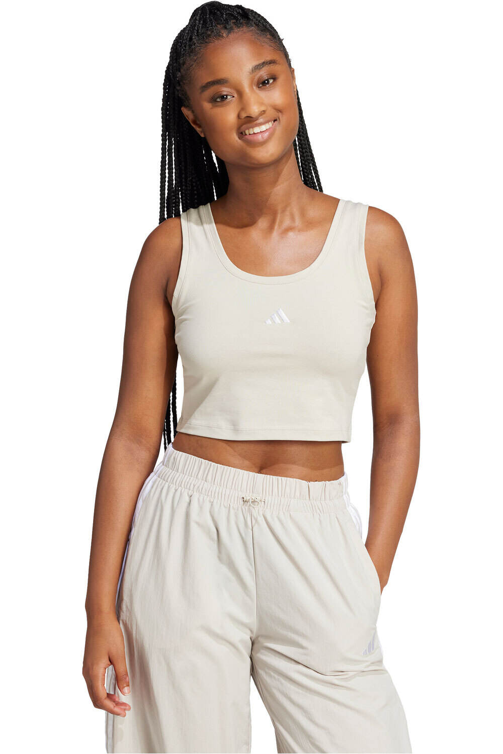 adidas camiseta tirantes mujer W SL SJ TK vista frontal