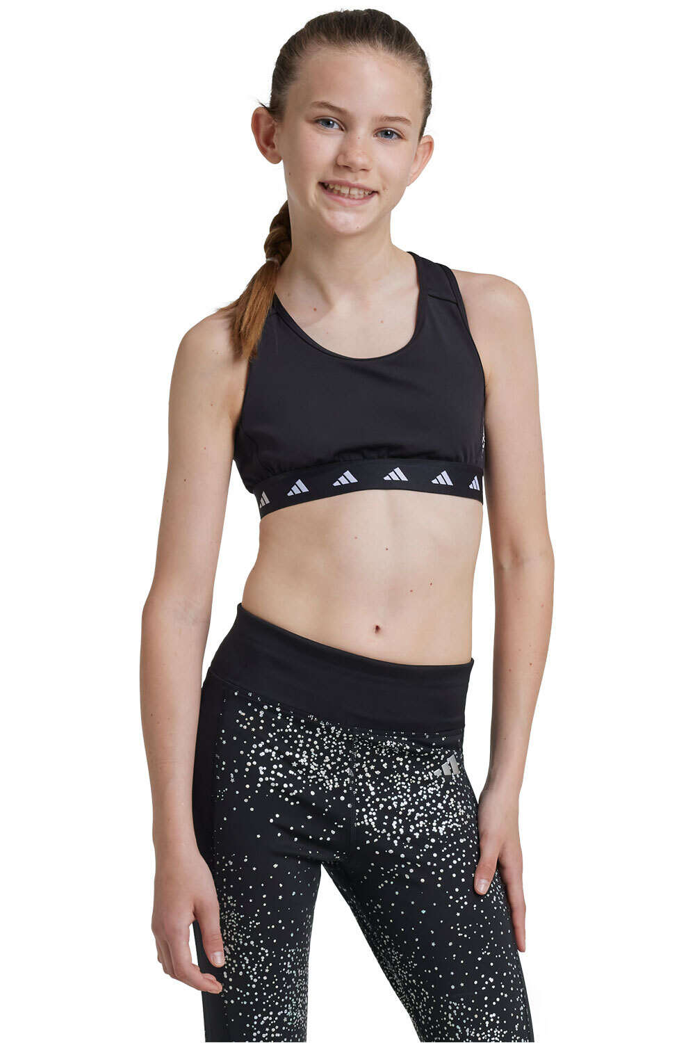 adidas camiseta tirantes niña JG POWER TF BRA vista frontal