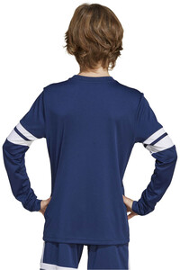 adidas camisetas entrenamiento futbol manga corta niño SQUA25 JSY LY vista trasera