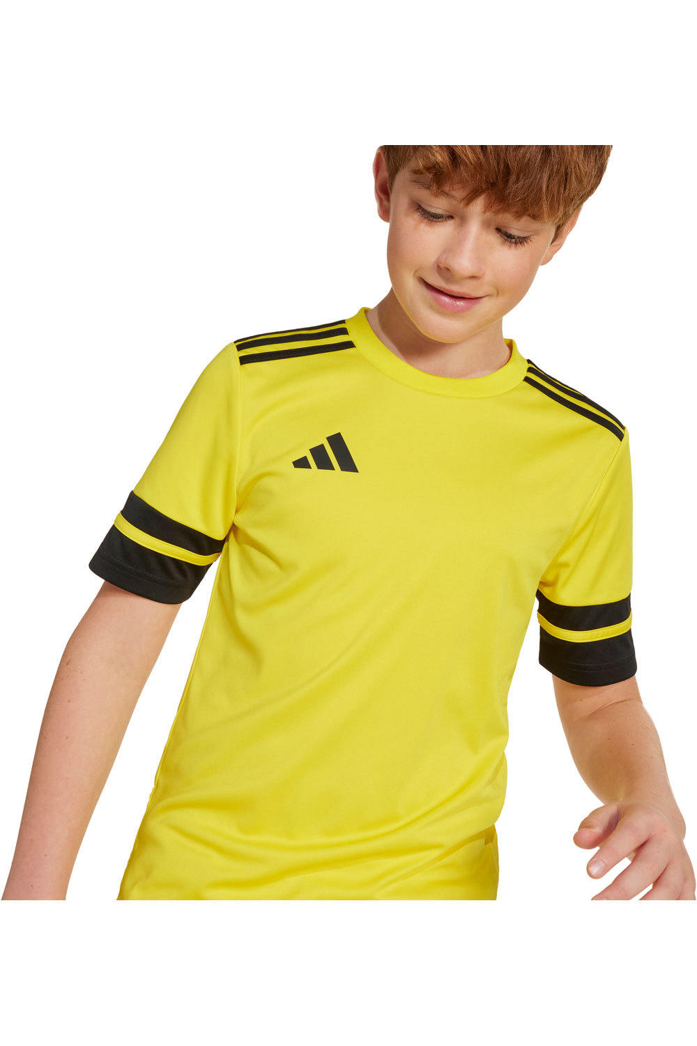 adidas camisetas entrenamiento futbol manga corta niño SQUA25 JSY Y vista detalle