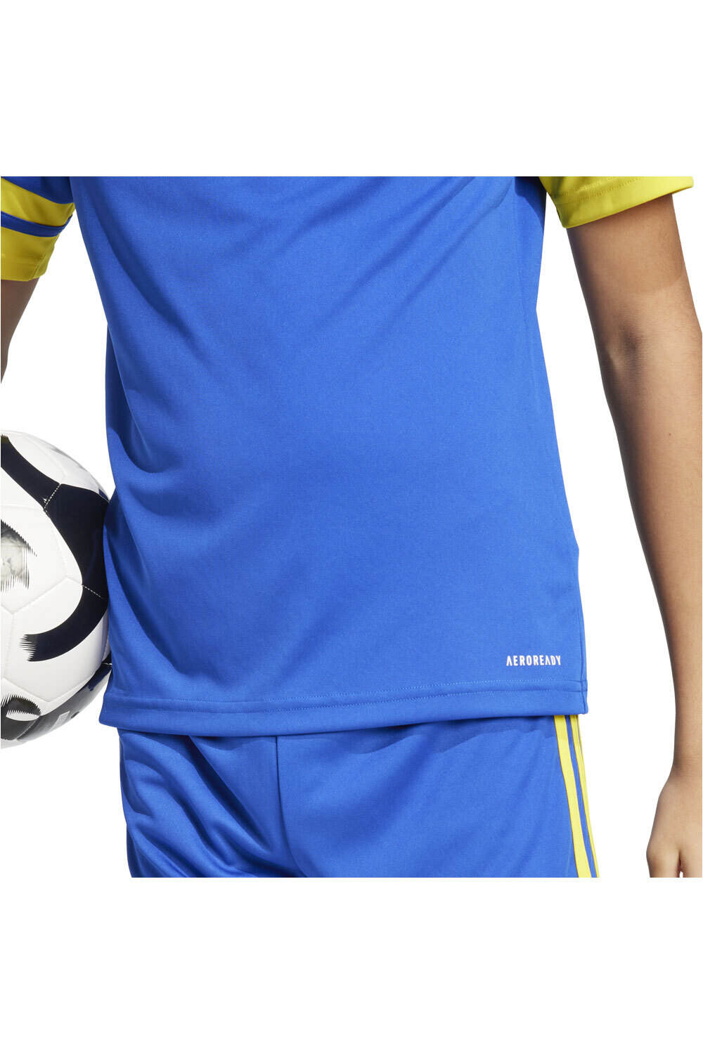 adidas camisetas entrenamiento futbol manga corta niño SQUA25 JSY Y vista detalle