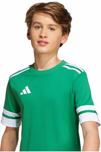 adidas camisetas entrenamiento futbol manga corta niño SQUA25 JSY Y vista detalle