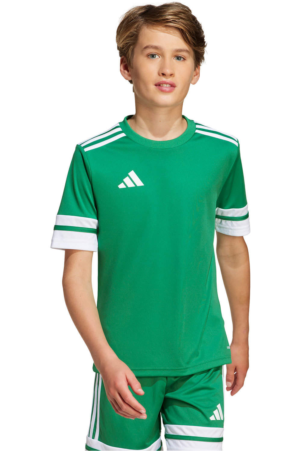 adidas camisetas entrenamiento futbol manga corta niño SQUA25 JSY Y vista frontal