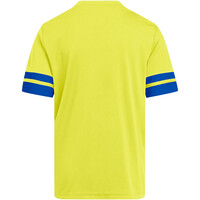 adidas camisetas entrenamiento futbol manga corta niño SQUADRA25 vista trasera