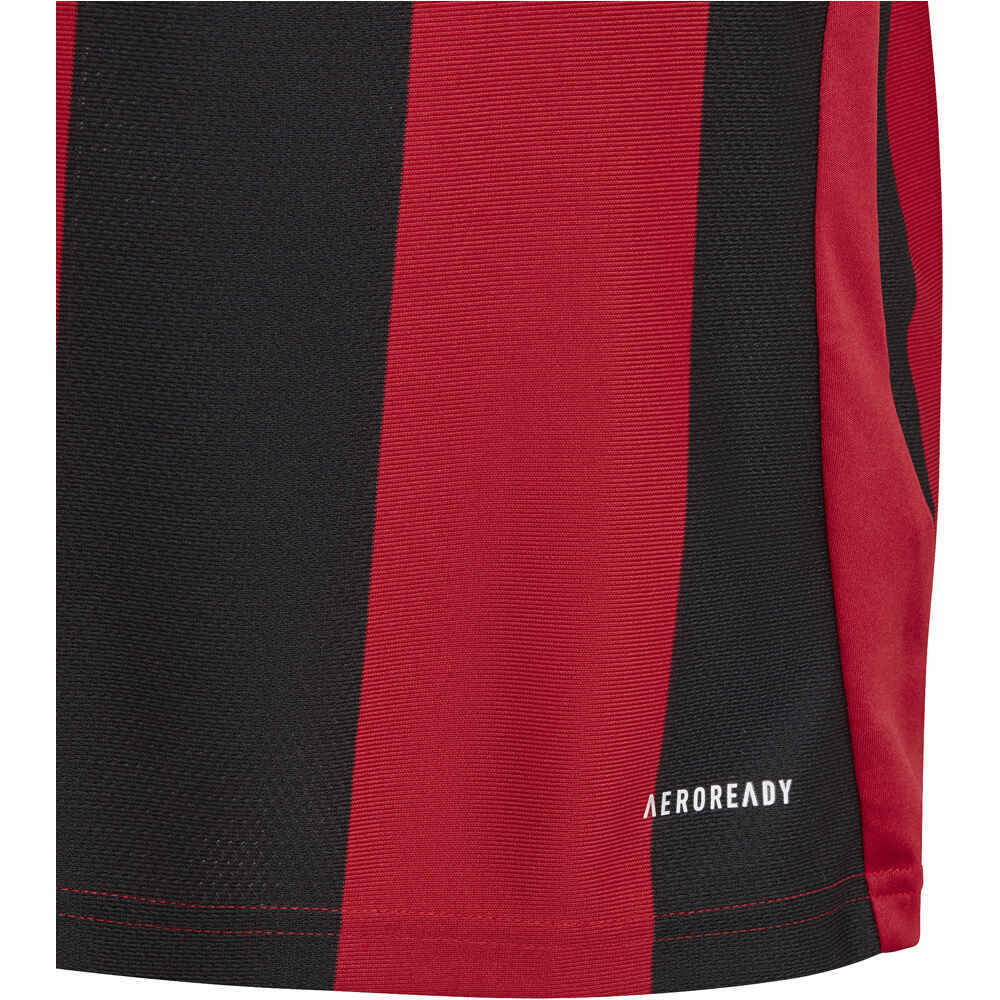 adidas camisetas entrenamiento futbol manga corta niño STRIPED 24 JSYY vista detalle