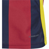 adidas camisetas entrenamiento futbol manga corta niño STRIPED 24 JSYY vista detalle