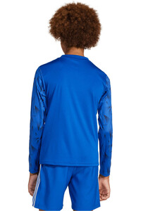 adidas camisetas entrenamiento futbol manga corta niño TEAM ICON 25 DE MANGA LARGA vista trasera