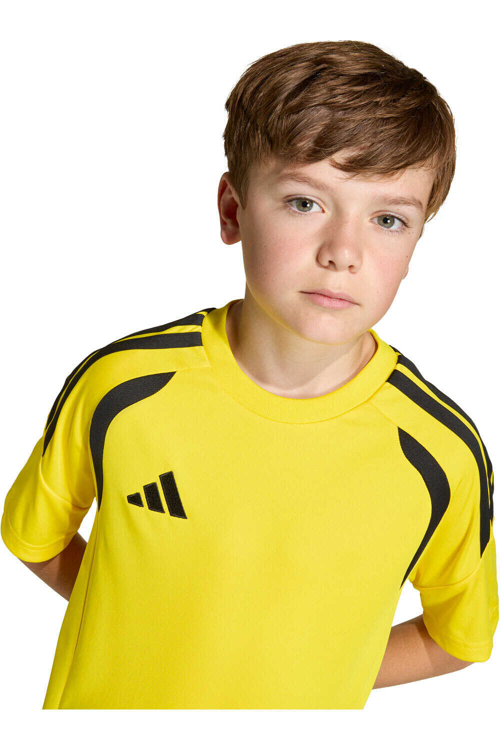 adidas camisetas entrenamiento futbol manga corta niño TIRO26 LEAGUE vista detalle