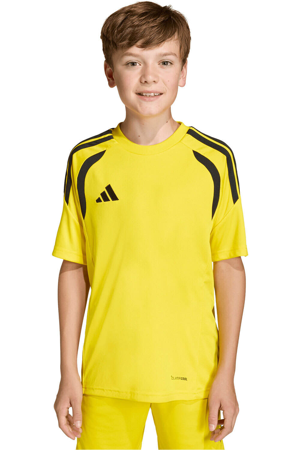 adidas camisetas entrenamiento futbol manga corta niño TIRO26 LEAGUE vista frontal