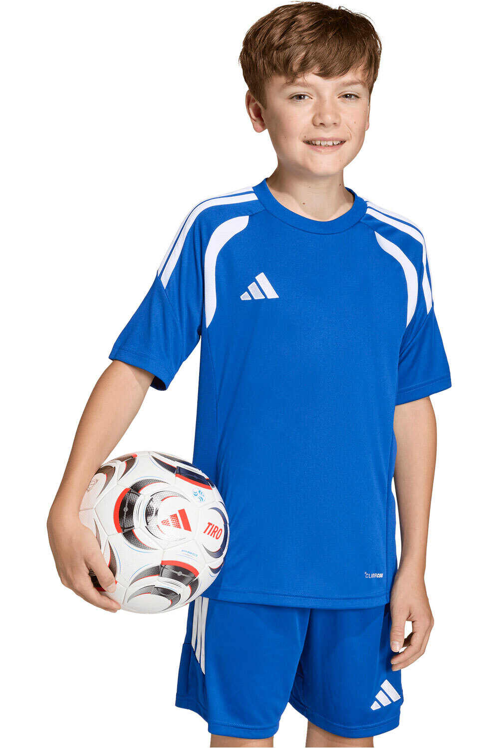 adidas camisetas entrenamiento futbol manga corta niño TIRO26 LEAGUE vista frontal