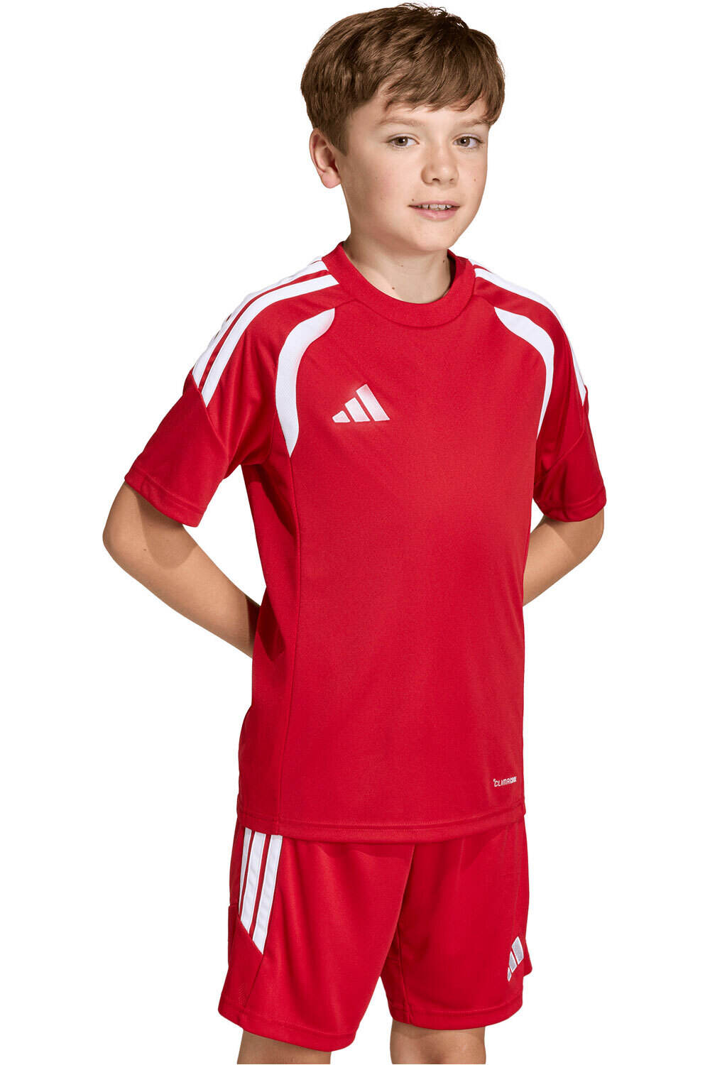 adidas camisetas entrenamiento futbol manga corta niño TIRO26 LEAGUE vista frontal