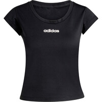 adidas camisetas fitness mujer CORTA HYPERGLAM 04