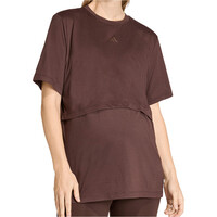 adidas camisetas fitness mujer DE ENTRENAMIENTO MATERNIDAD vista frontal