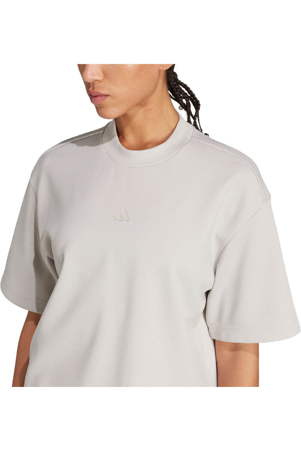 adidas camisetas fitness mujer DE PUNTO GOFRADO YOGA MOTION 03