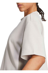 adidas camisetas fitness mujer DE PUNTO GOFRADO YOGA MOTION vista detalle