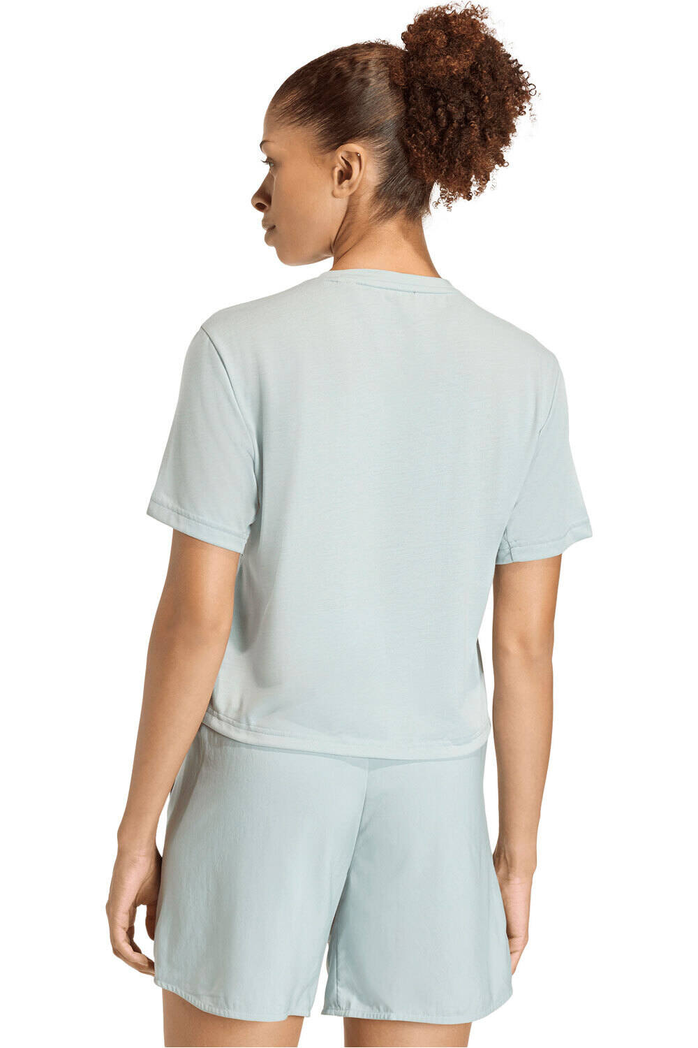 adidas camisetas fitness mujer ESSENTIALS BIG LOGO PERFORMANCE vista trasera