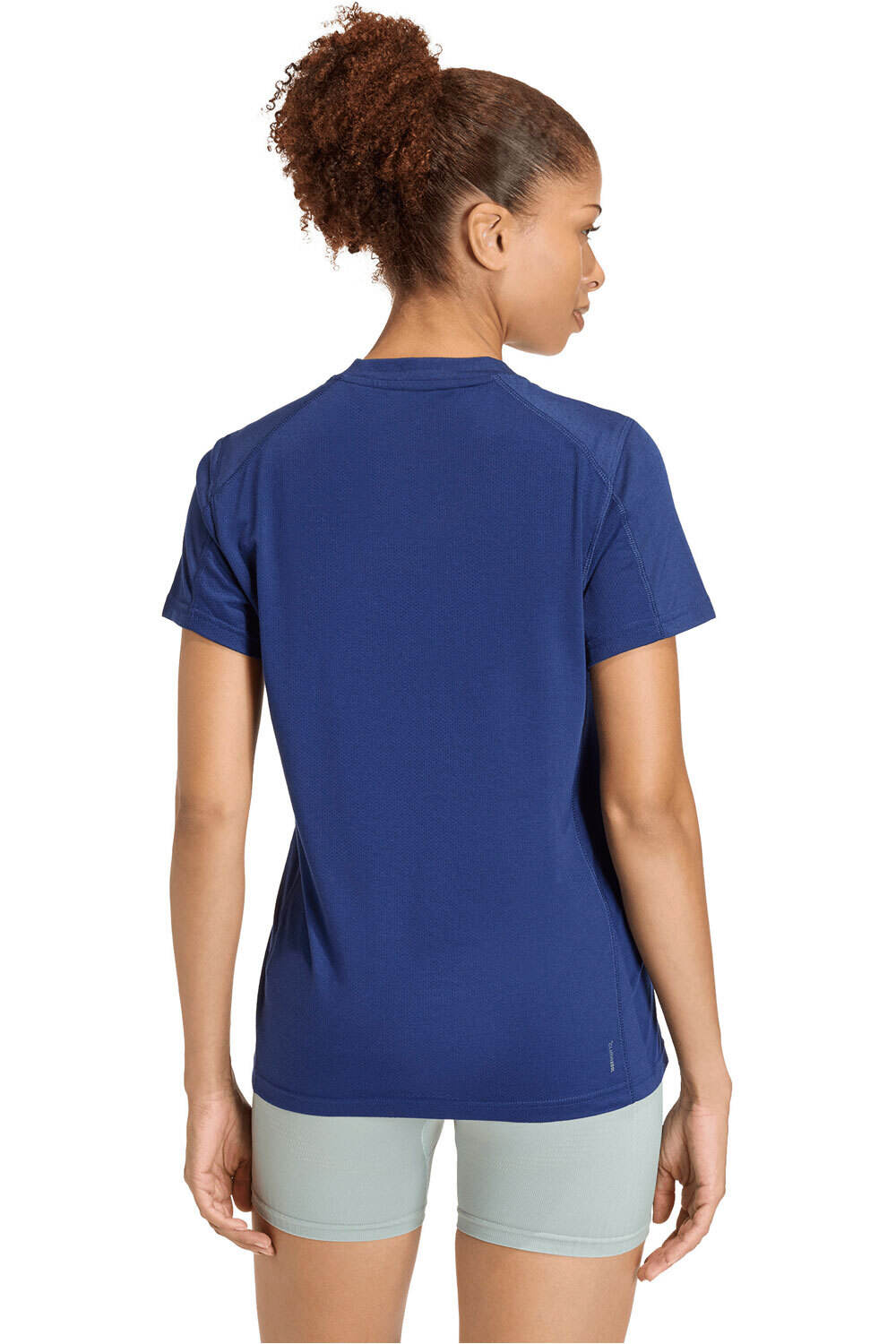 adidas camisetas fitness mujer ESSENTIALS BIG PERFORMANCE LOGO vista trasera