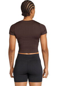 adidas camisetas fitness mujer ESSENTIALS KNIT vista trasera