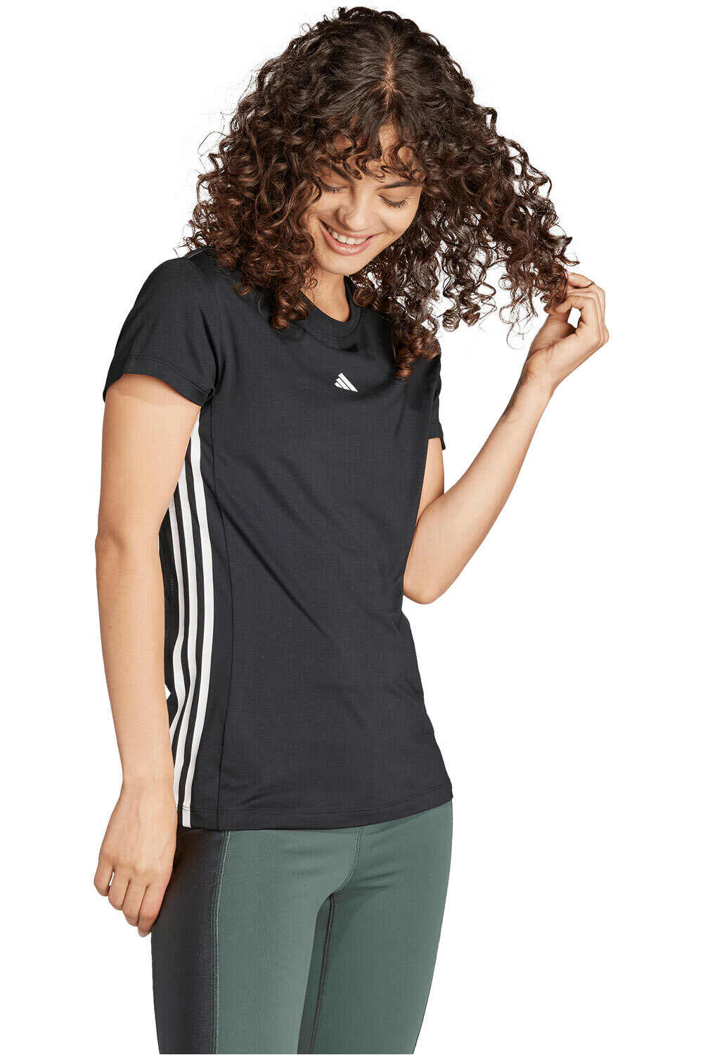 adidas camisetas fitness mujer HYPERGLAM vista detalle