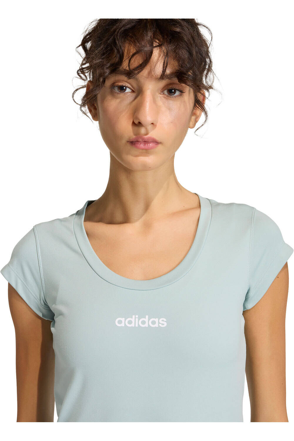 adidas camisetas fitness mujer HYPERGLAM vista detalle