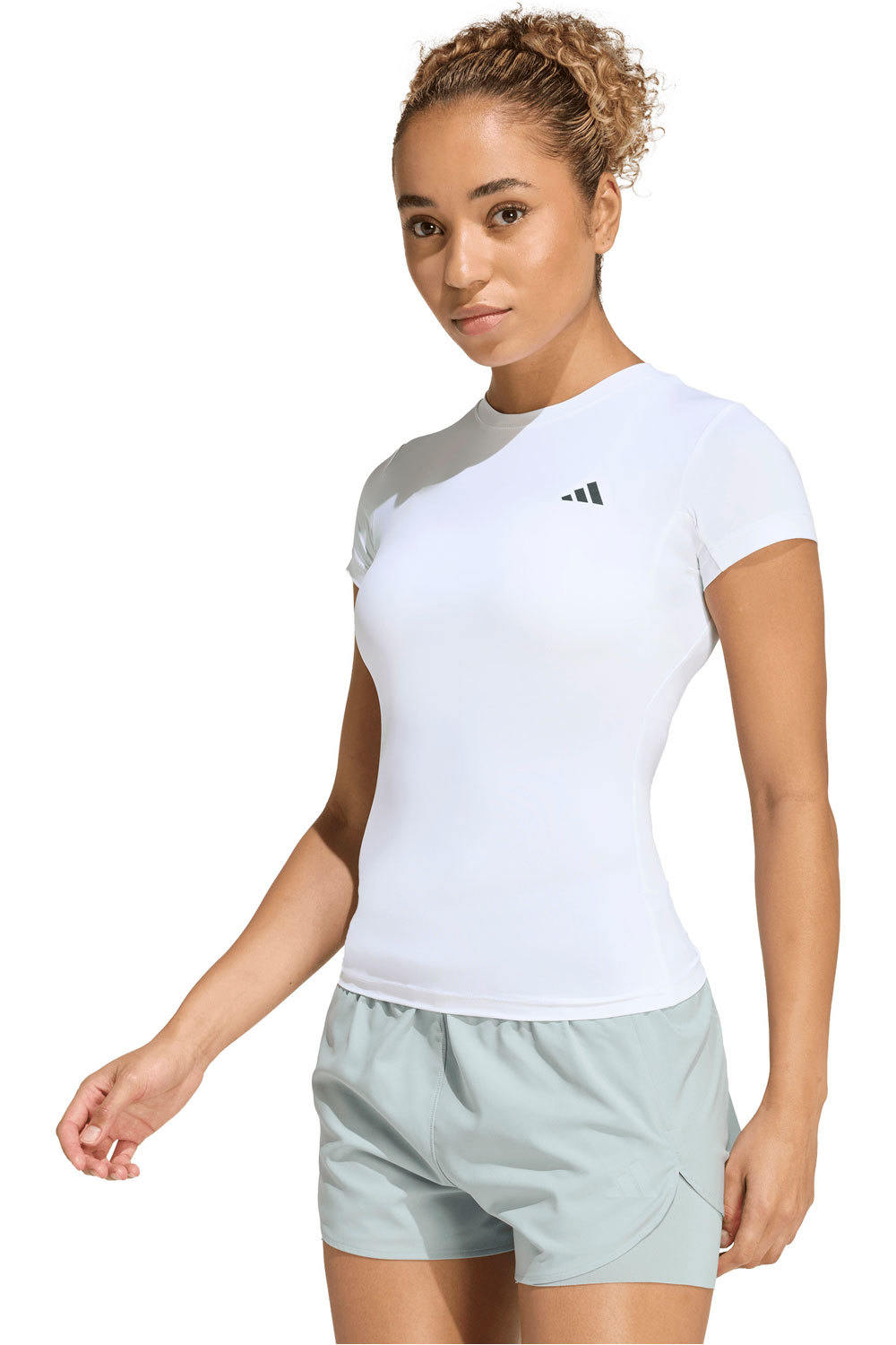 adidas camisetas fitness mujer POWER ESSENTIALS vista frontal
