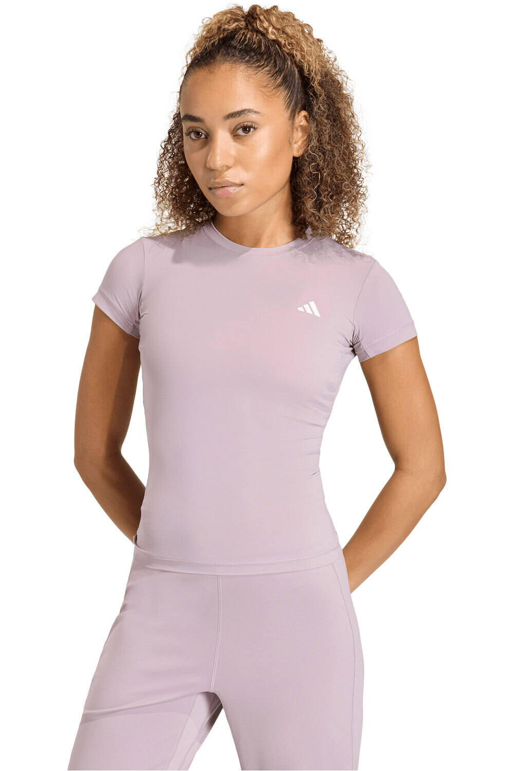 adidas camisetas fitness mujer POWER ESSENTIALS vista frontal