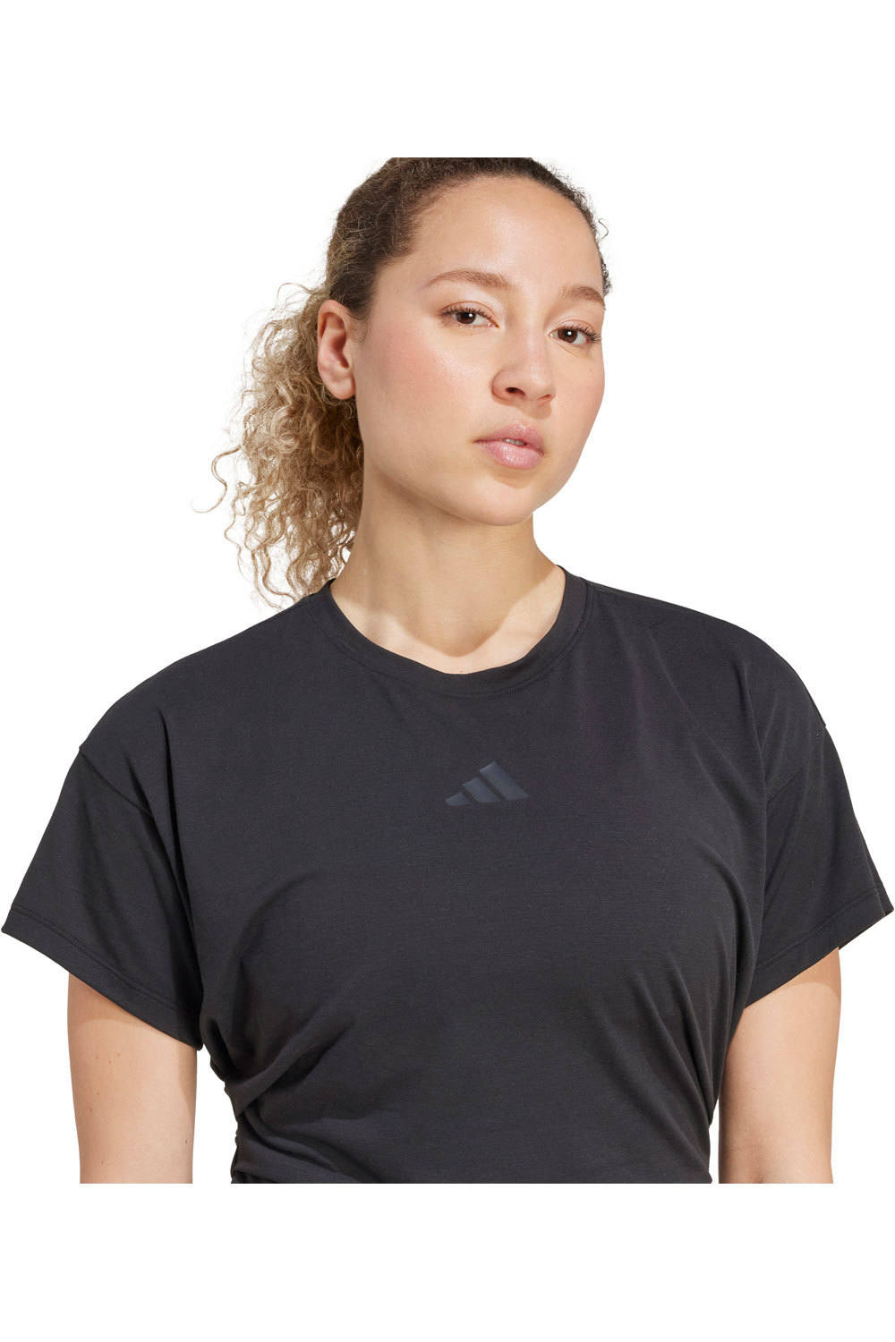 adidas camisetas fitness mujer Power Tee vista detalle