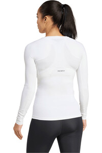 adidas camisetas fitness mujer TECHFIT vista trasera