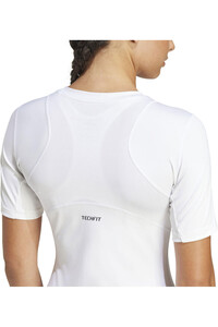 adidas camisetas fitness mujer TF TRAIN T vista detalle