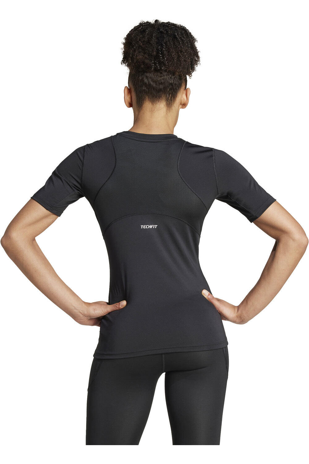 adidas camisetas fitness mujer TF TRAIN T vista trasera