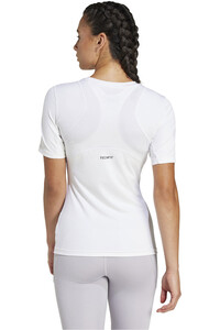 adidas camisetas fitness mujer TF TRAIN T vista trasera