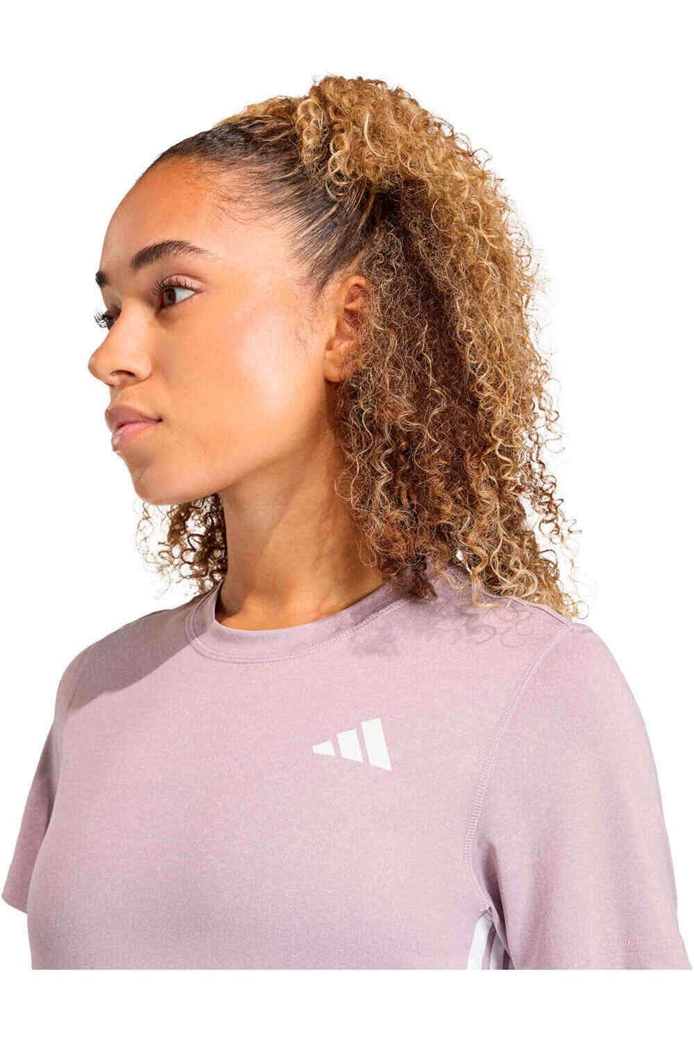 adidas camisetas fitness mujer TRAIN ESSENTIALS WORKOUT 3 BANDAS vista detalle