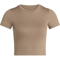 adidas camisetas fitness mujer WE KNIT TEE vista detalle