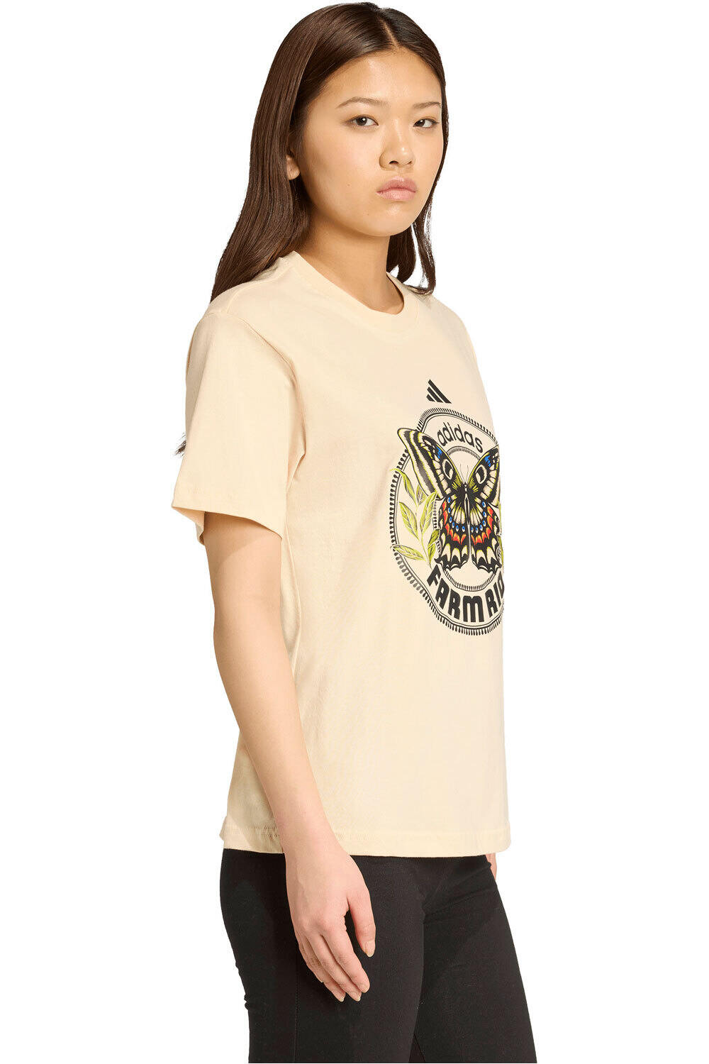 adidas camisetas fitness mujer X FARM GRAPHIC vista detalle