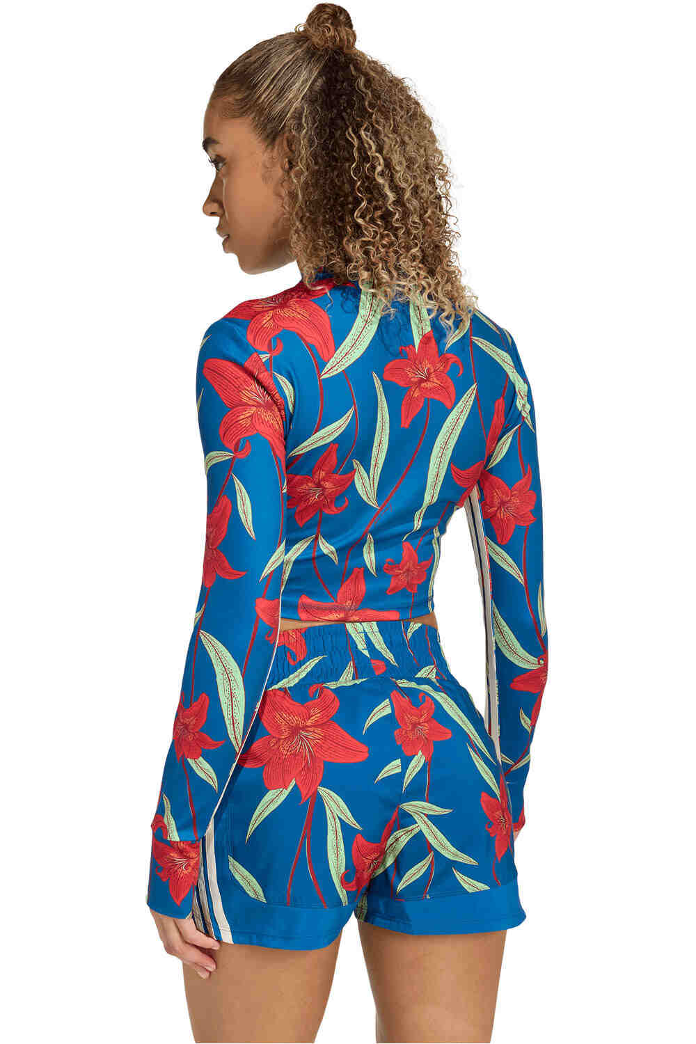 adidas camisetas fitness mujer X FARM RIO TRAINING vista trasera