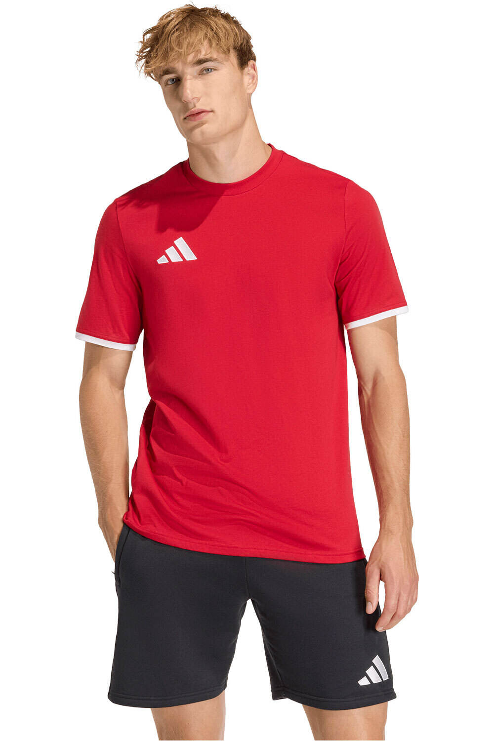 adidas camisetas fútbol manga corta ENTRADA26 vista frontal